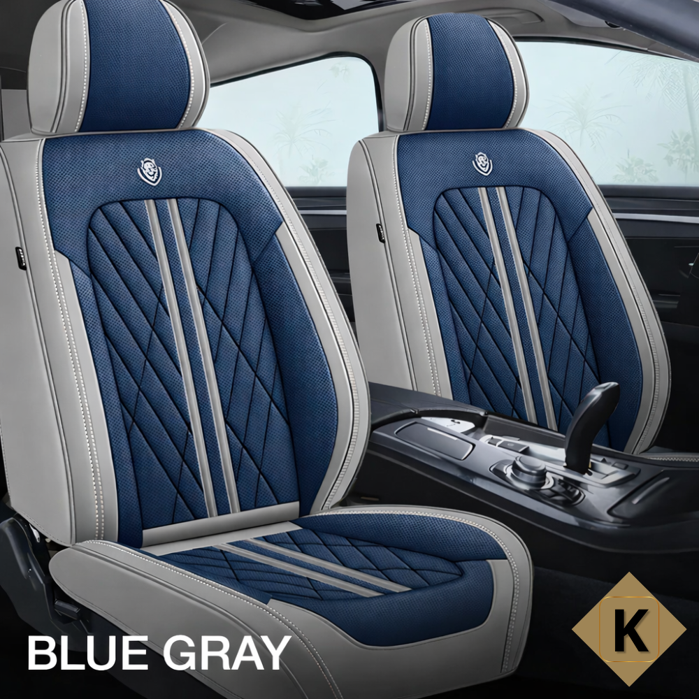 Kavaro™ Premium Leather Car Seat Covers — Universal Fit