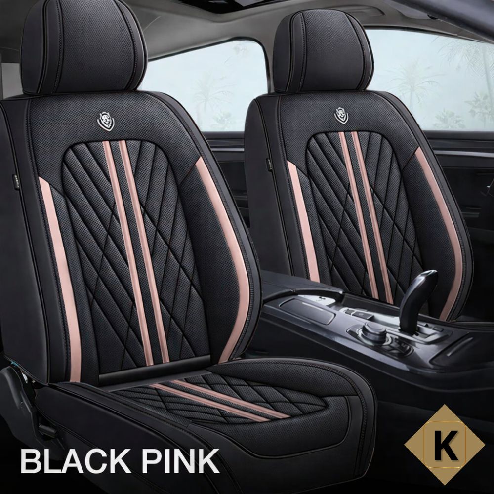 Kavaro™ Premium Leather Car Seat Covers — Universal Fit