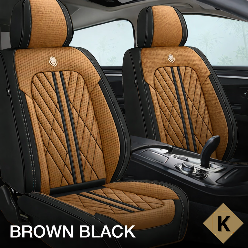 Kavaro™ Premium Leather Car Seat Covers — Universal Fit