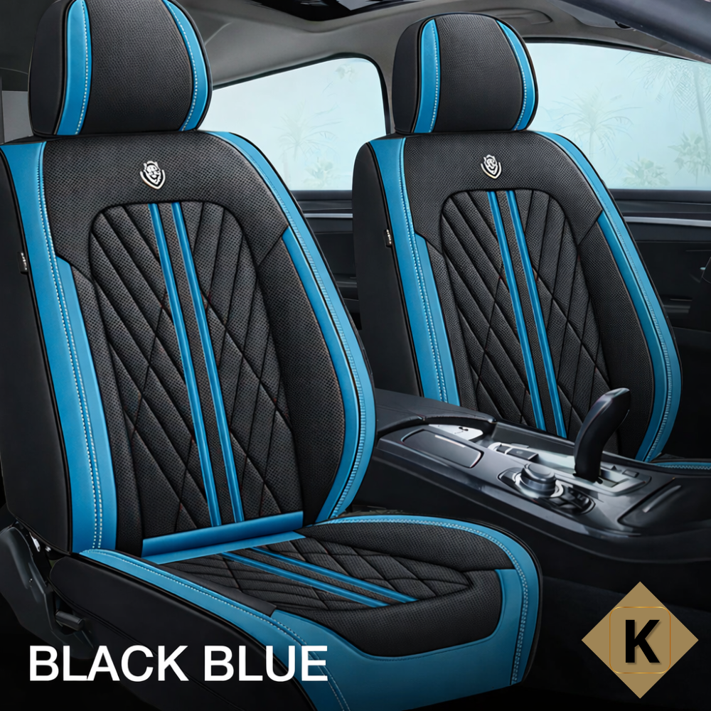 Kavaro™ Premium Leather Car Seat Covers — Universal Fit