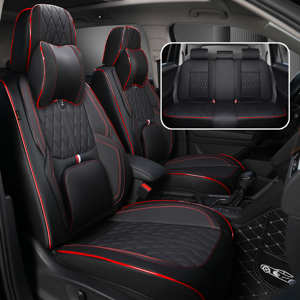 Luxury Leather Seat Covers — Custom Fit for Cars & SUVs